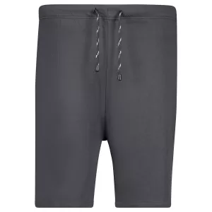 Short léger ou de Pyjama gris anthracite en coton 