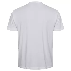 T-shirt blanc Col rond North basic-5XL