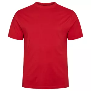 T-shirt rouge Col rond North basic