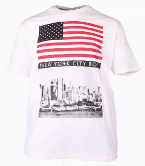 T-shirt manches Courtes blanc-cassé 3XL et  5XL