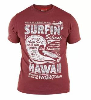 T-shirt manches courtes rouge 2XL