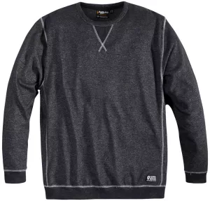 Pull col rond gris Chiné 3XL