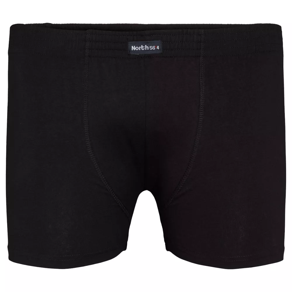 Boxer Stretch noir grande taille-2XL