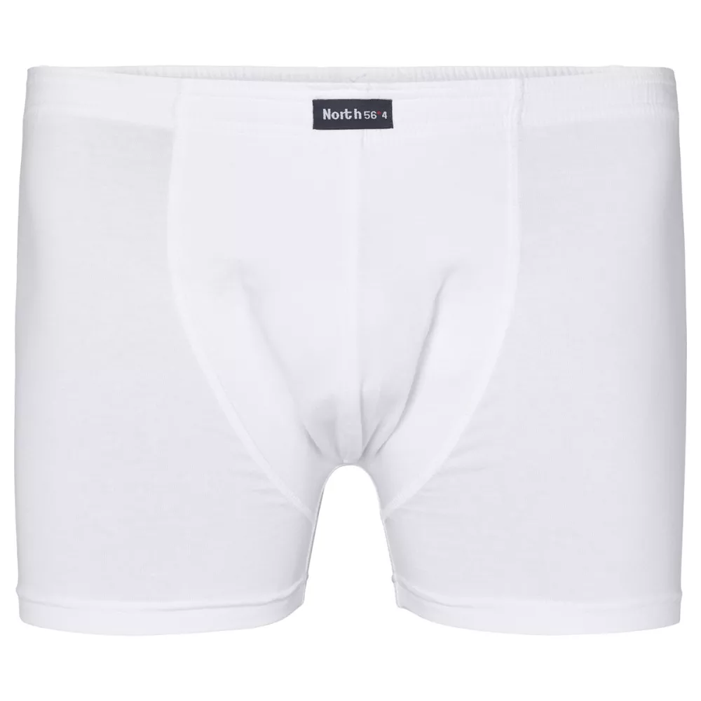 Boxer Stretch blanc grande taille-5XL