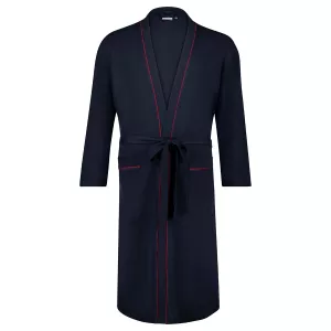 Peignoir - Robe de chambre bleu marine de 3XL à 10XL