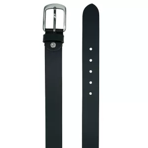 Ceinture noir ajustable de 120 cm à 150 cm--