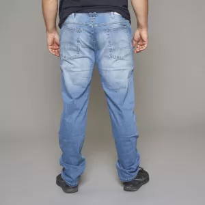 Jean Mick Allsize bleu délavé coupe droite-P56