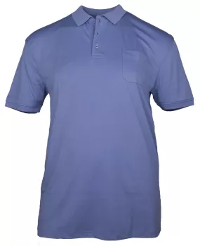 Polo cool effect  manches courtes bleu