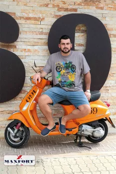 T-shirt manches Courtes Gris 3XL-3XL