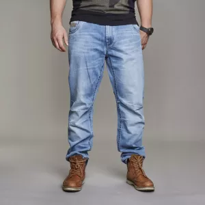 Replika jeans John mode bleu clair délavé-P56