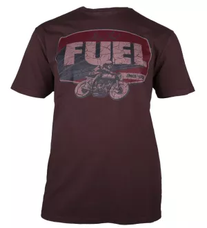 T-shirt manches Courtes vintage Brun Foncé de 3XL à 8XL