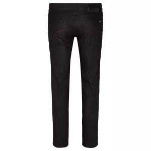 Jeans coupe Mick grande taille noir délavé-P50