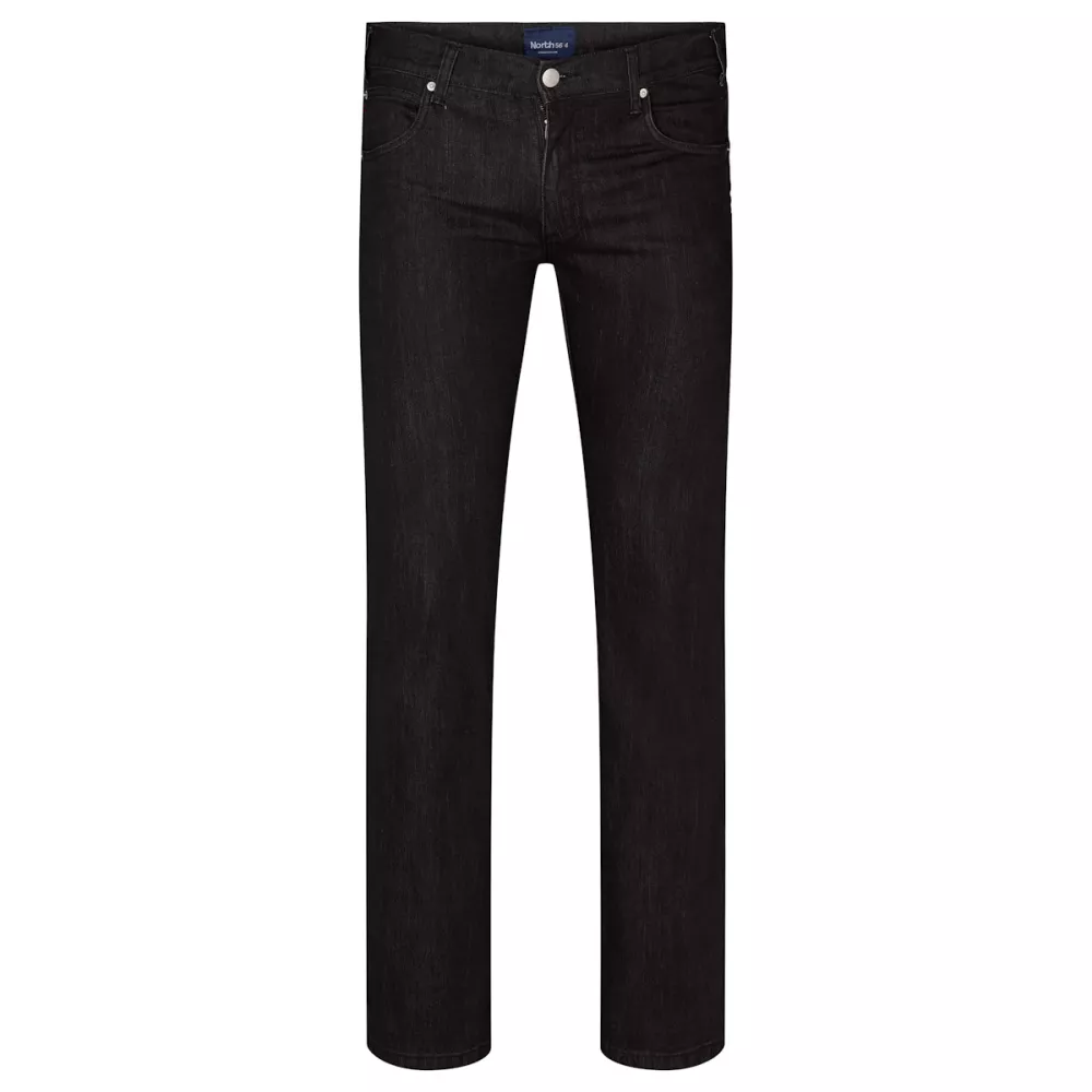 Jeans coupe Mick très grande taille noir délavé-P70