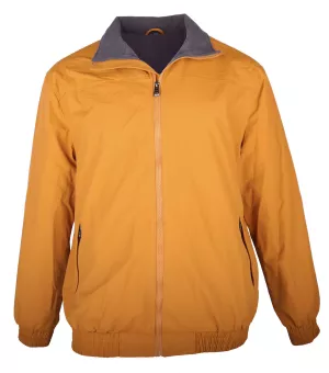 Blouson doublé polaire ocre-3XL