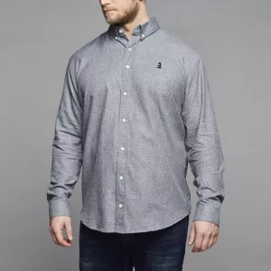 Chemise manches longues Mélange de gris chic