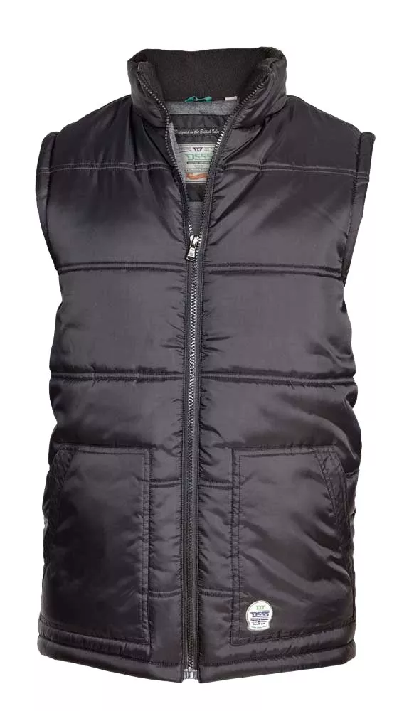 Veste sans manche doudoune noire de 3XL à 4XL-4XL