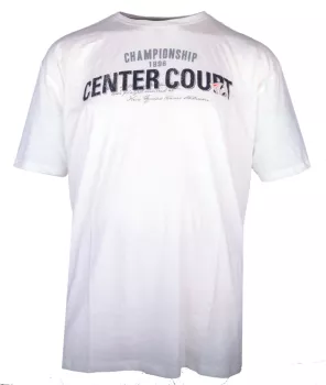 T-shirt tennis blanc-cassé Center Court