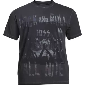 T-shirt Rock noir Kiss