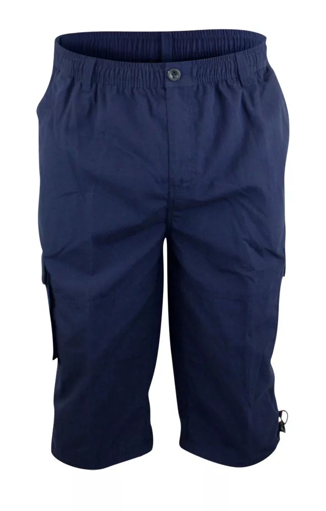 Short capri cargo bleu Foncé-2XL