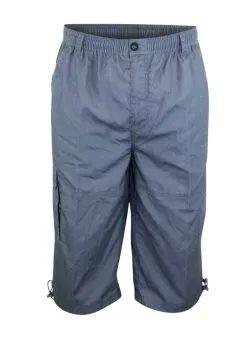 Short capri cargo gris anthracite
