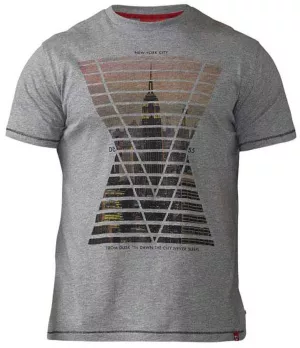 T-shirt New York Gris 