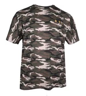 T-shirt camouflage camouflage manches courtes