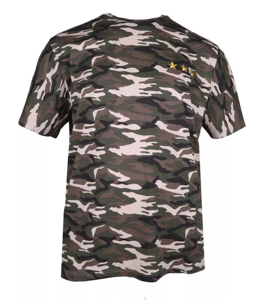 T-shirt camouflage camouflage manches courtes-3XL