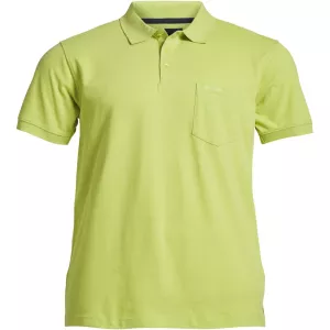 Polo manches courtes Lime