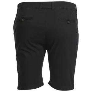 Short chino noir stretch-P56