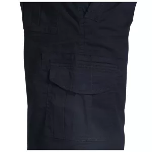 Short cargo bleu marine stretch REPLIKA-P44