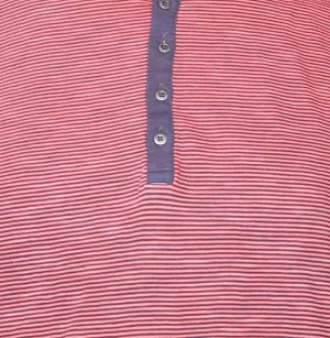 T-shirt manches courtes pêche ligné bleu marine-4XL