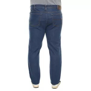 Jean Maxfor classiquet bleu délavé grande taille-E56