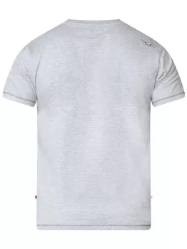 T-shirt Manhattan gris mélange-6XL