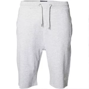 Short sweat North 56°4 Mélange de gris clair avec poches