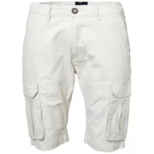 Short cargo Beige clair grande taille confortable