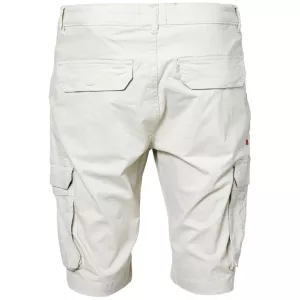 Short cargo Beige clair grande taille confortable-P46