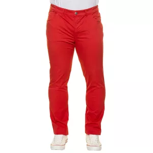 Pantalon été Gregorio Maxfort rouge stretch -E70