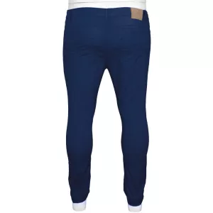 Pantalon été Gregorio Maxfort bleu stretch -E68