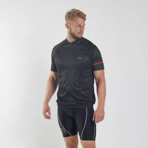 Tee-shirt vélo noir North sport cycliste-5XL