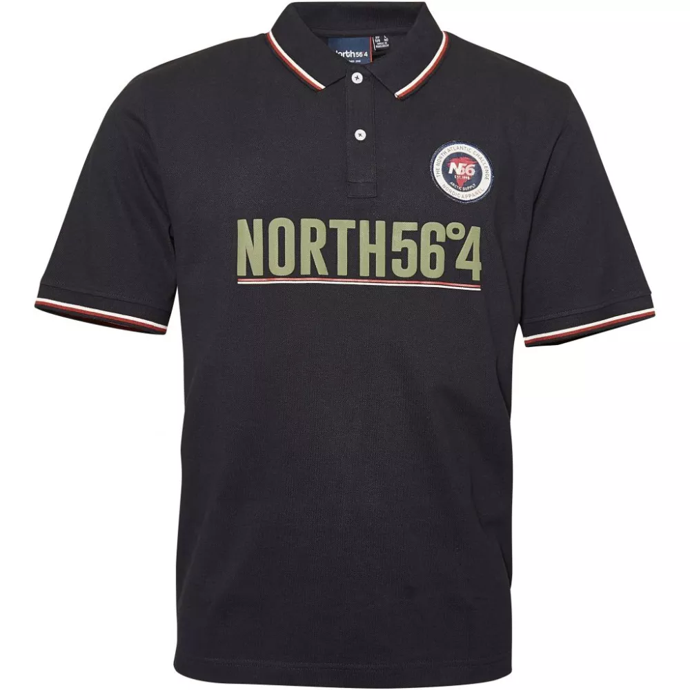 Polo North 56°4 noir chic sport-3XL