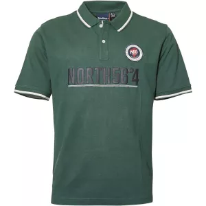 Polo North 56°4 vert foncé chic sport