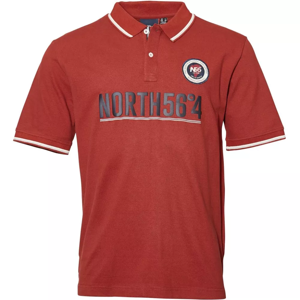Polo North 56°4 bordeaux chic sport-3XL
