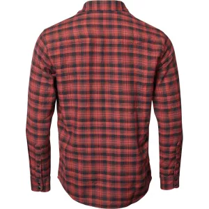 Chemise Replika à carreaux rouge noir manches longues-6XL