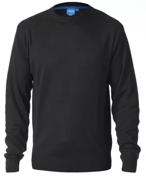 Pull col rond D555 noir modèle ADKIN