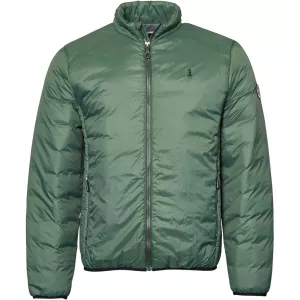 Doudoune légère vert foncé homme look sport