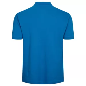 Polo piquet bleu cobalt avec poche-3XL