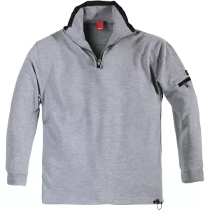 Sweat Ottoman zippé North gris chiné-8XL