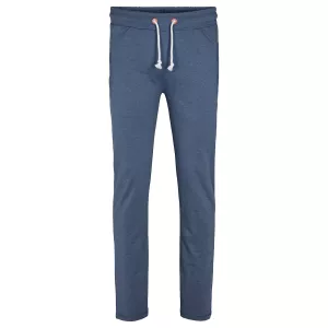 Pantalon jogging Mélange de bleu coupe droite-6XL