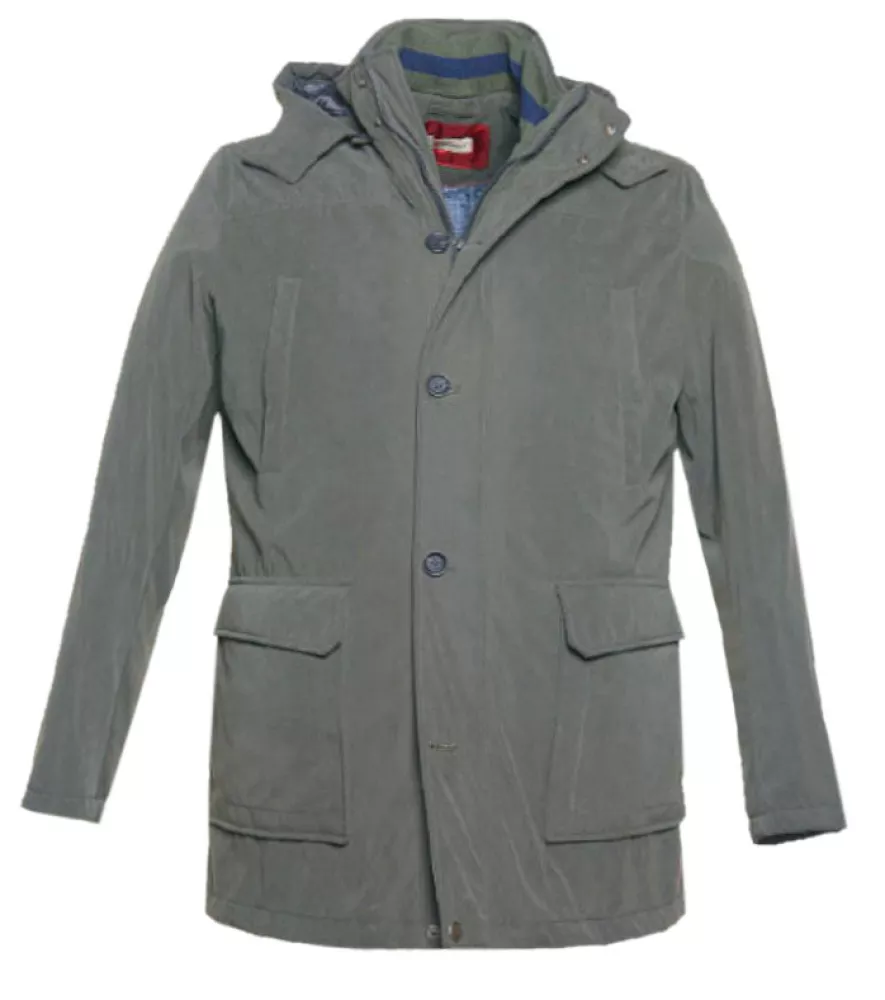 Parka avec capuche Vert army de 3XL à 7XL-3XL