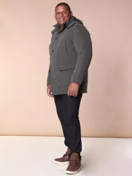 Parka avec capuche Vert army de 3XL à 7XL-5XL